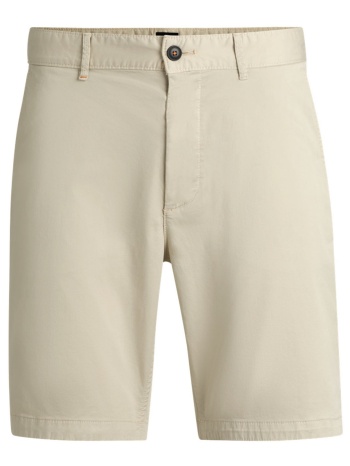 boss casual βερμουδα chino slim fit chino slim shorts μπεζ σε προσφορά