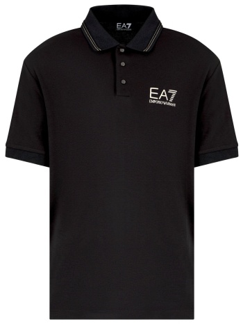 armani 7 polo metallic buttons logo μαυρο σε προσφορά