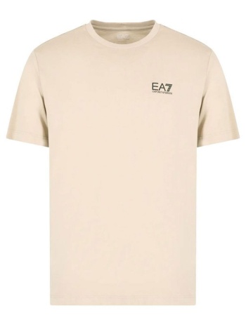 armani 7 t-shirt logo μπεζ σε προσφορά