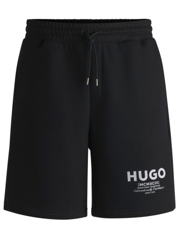 hugo blue βερμουδα φουτερ nomario μαυρο σε προσφορά