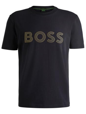 boss athleisure t-shirt regular fit tee tl logo μπλε σε προσφορά