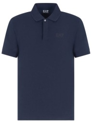 armani 7 polo logo μπλε