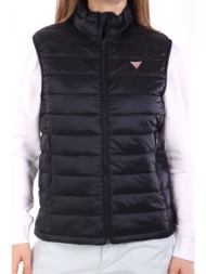 guess jeans γιλεκο σκουρο μπλε