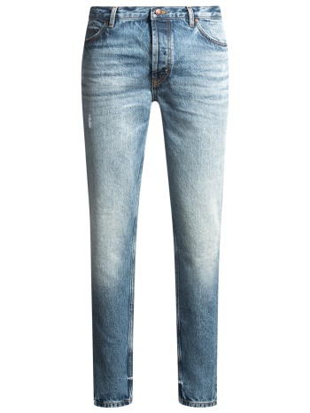 hugo παντελονι jeans hugo 634 tapered fit ανοιχτο μπλε σε προσφορά
