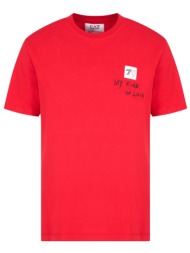 armani 7 t-shirt logo ...