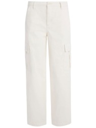 guess jeans παντελονι cargo εκρου