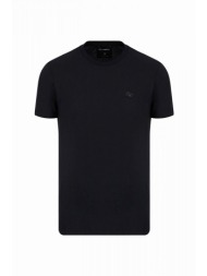 emporio armani t-shirt logo μπλε