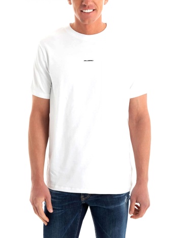 karl lagerfeld t-shirt logo λευκο σε προσφορά