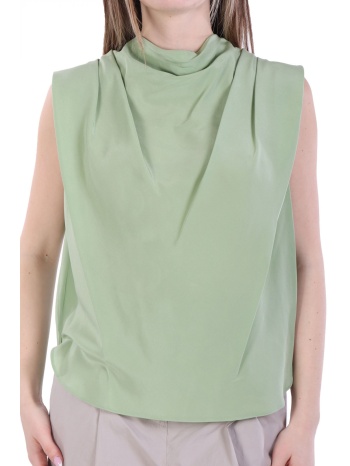 marella top dondolo ντραπε πιετες πρασινο σε προσφορά