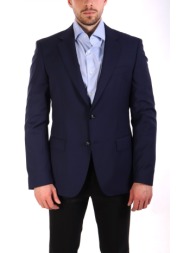 boss σακακι κοστουμιου slim fit h-huge-s-mm-251 μπλε