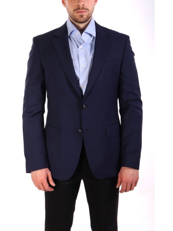 boss σακακι κοστουμιου slim fit h-huge-s-mm-251 μπλε