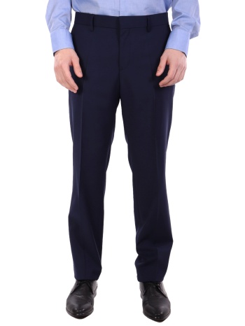 boss παντελονι κοστουμιου slim fit h-genius-mm-251 μπλε