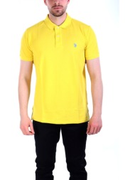 u.s.polo assn polo king logo κιτρινο