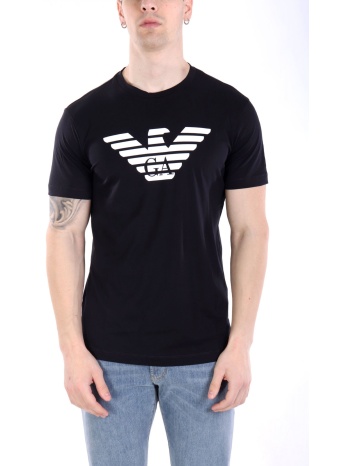 emporio armani t-shirt logo μπλε σε προσφορά