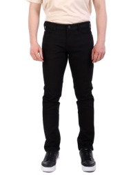 emporio armani παντελονι 5τσεπο μικροσχεδιο j06 slim fit μαυρο
