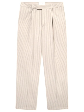 les deux παντελονι chino πιετα reece pleated pinstripe ριγε σε προσφορά