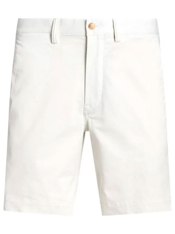ralph lauren βερμουδα chino straight fit stretch λευκο σε προσφορά
