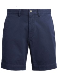 ralph lauren βερμουδα chino straight fit stretch μπλε
