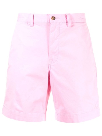 ralph lauren βερμουδα chino straight fit stretch ροζ σε προσφορά