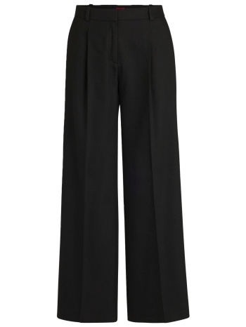 hugo παντελονι halati πιετα μαυρο σε προσφορά