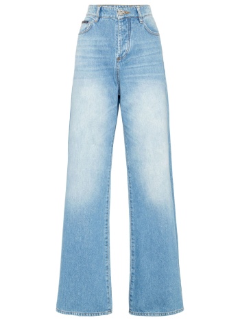 philipp plein παντελονι jeans skater fit μπλε σε προσφορά