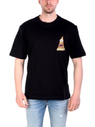 hugo blue t-shirt nizzerio μαυρο