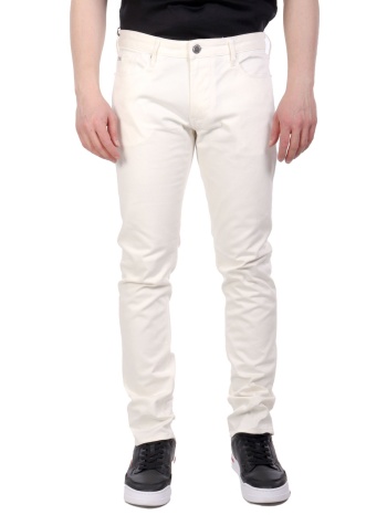 emporio armani παντελονι 5τσεπο j06 slim fit υπολευκο σε προσφορά