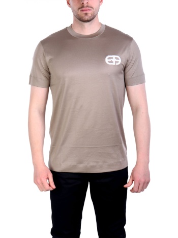 emporio armani t-shirt logo μπεζ σε προσφορά