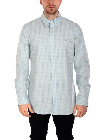 ralph lauren πουκαμισο καρω button down custom fit σε προσφορά