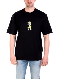 hugo blue t-shirt nutongo μαυρο