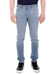 emporio armani παντελονι jeans j06 slim fit μπλε