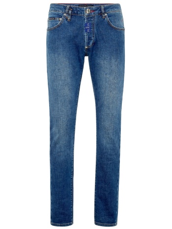 philipp plein παντελονι jeans super straight cut fit σε προσφορά