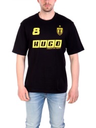 hugo blue t-shirt nebulop μαυρο