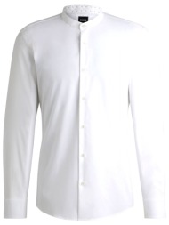 boss casual t-shirt te_atacama λευκο