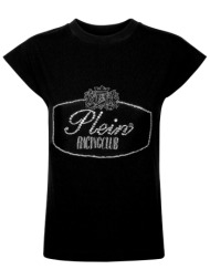 philipp plein tank top cars racing logo μαυρο