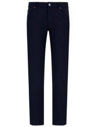 emporio armani παντελονι chino j05 regular fit ψιλοριγο μπλε