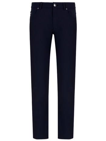 emporio armani παντελονι chino j05 regular fit ψιλοριγο μπλε σε προσφορά