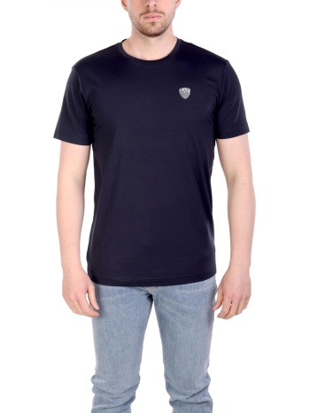 armani 7 t-shirt logo μπλε σε προσφορά