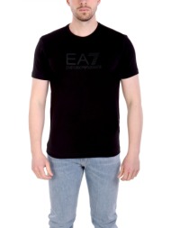 armani 7 t-shirt logo μαυρο