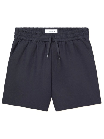 les deux βερμουδα λινο logo σκουρο μπλε σε προσφορά