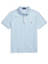 ralph lauren polo custom slim fit logo μελανζε σιελ