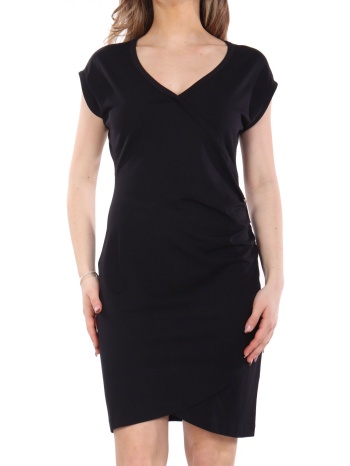 boss φορεμα miνι c_efluma κρουαζε v-neck μαυρο σε προσφορά