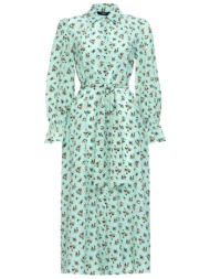 max mara weekend φορεμα midi taffy floral μεταξι αποσπωμενη ζωνη βεραμαν