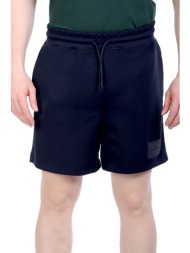 armani 7 βερμουδα φουτερ logo μπλε