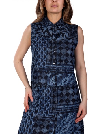 emporio armani πουκαμισο jeans amaniko logo μπλε σε προσφορά