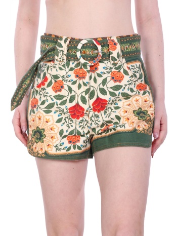 farm rio σορτσακι garden tapestry sand floral αποσπωμενη σε προσφορά