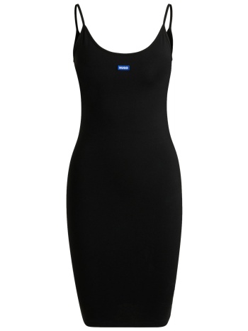 hugo blue φορεμα mini narya_b_2 τιραντες logo μαυρο σε προσφορά