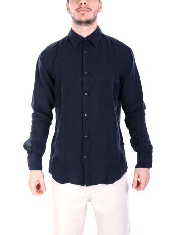 boss casual πουκαμισο λινο regular fit relegant 6 m μπλε σε προσφορά