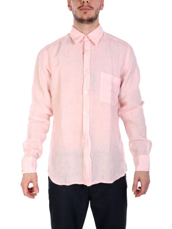 boss casual πουκαμισο λινο regular fit relegant 6 m ροζ σε προσφορά