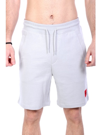 hugo βερμουδα diz222 logo ανοιχτο γκρι σε προσφορά